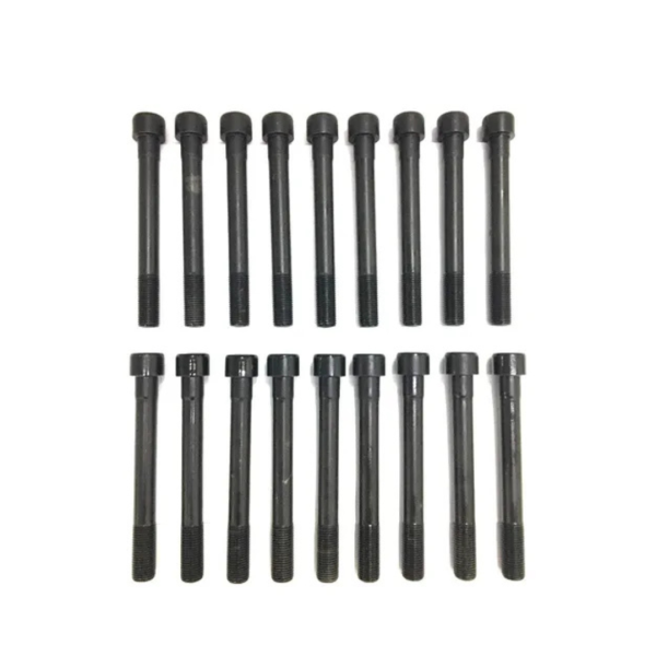 PARAFUSO CABECOTE (JOGO C/18 PEÇAS) - L200 2.5 8V DIESEL TODOS MODELOS/ H100 2.5 8V DIESEL/ PAJERO 2.5 8V DIESEL/ PAJERO 2.5 HPE TDS/ HR 8V / BONGO 2500 8V/ TERRACAN 8V 2.5 DIESEL/ SORENTO 2.5 8V DIESEL/ GALLOPER 2.5 DIESEL (4D56T)  - BASTOS - 15570011