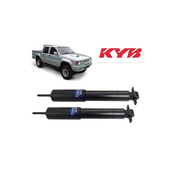 JOGO AMORTECEDOR DIANTEIRO - L200 2.5 DIESEL GL/GLS 1996 ATÉ 2006 (QUADRADA) - KAYABA