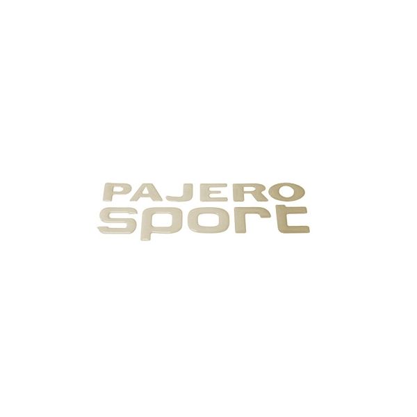 ADESIVO - PAJERO SPORT RESINADO (PRATA) - PAJERO SPORT 2007/...