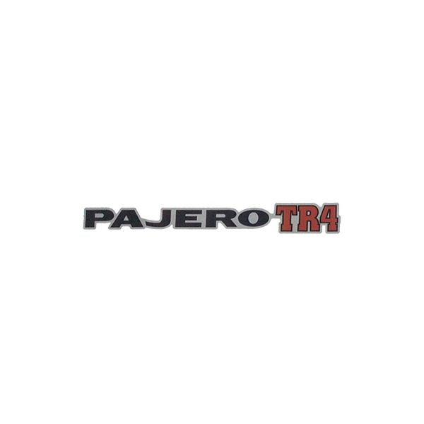 ADESIVO - TR4 (PRETO) - PAJERO TR4 