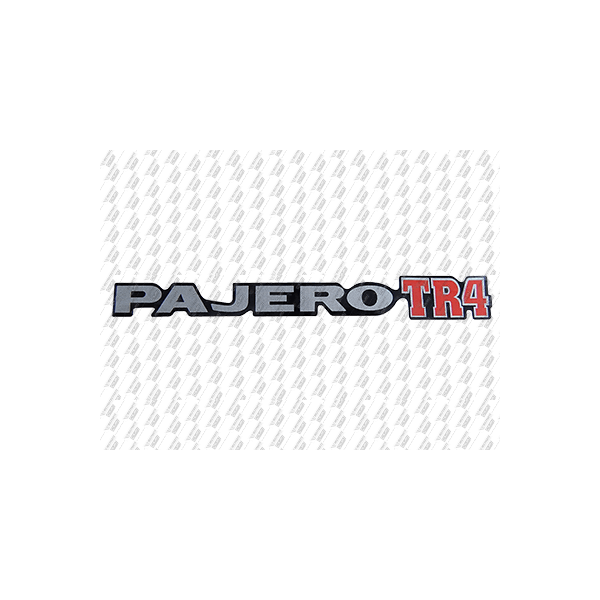 ADESIVO - TR4 (PRATA) - PAJERO TR4