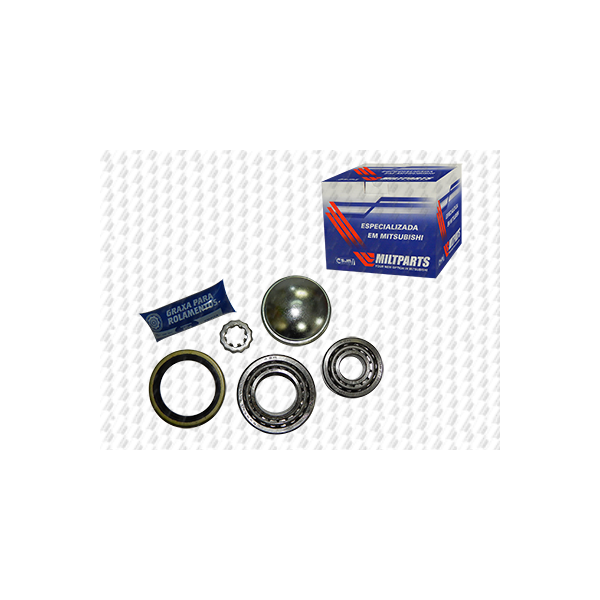 KIT ROLAMENTO RODA DIANTEIRA - L200 2.5 DIESEL GL/GLS 1996 ATÉ 2006 (QUADRADA)/ PAJERO 4X2