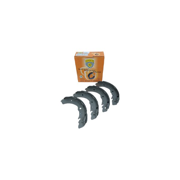 SAPATA DE FREIO C/ LONA - TRITON 2007 a 2021 TODOS MODELOS (3.2 DIESEL/ 3.5 FLEX/ 2.4 DIESEL)/ PAJERO DAKAR TODOS MODELOS(S/ FREIO A DISCO NA TRASIERA) / S10 2012 A 2016 2.4/2.8 4X4 OU 4X2  LS/LT/LTZ - MAZZICAR
