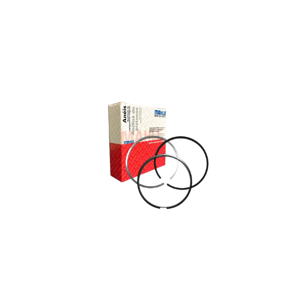 JOGO ANEL PISTAO 0,50 (3MM) - PAJERO 2.8 4M40 - MAHLE METAL LEVE - DC8553/050