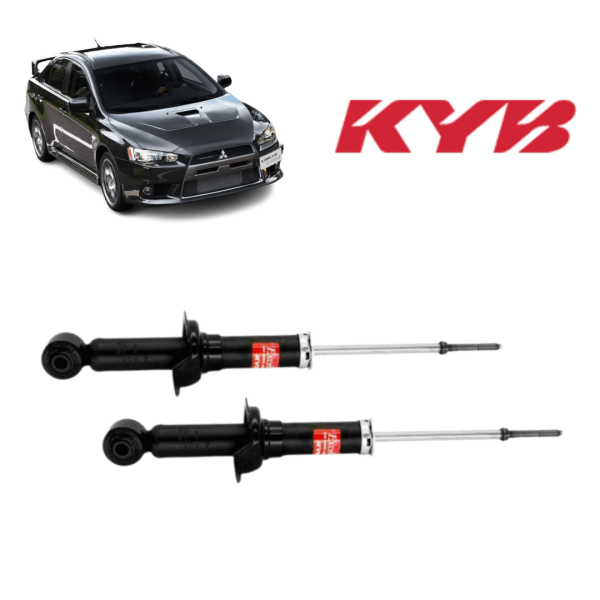 JOGO AMORTECEDOR TRASEIRO - LANCER 2010 EM DIANTE TODOS OS MODELOS GT/ SPORTBACK (EXCETO EVO) - KYB - 341444