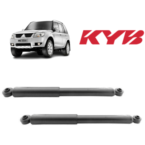 JOGO DE AMORTECEDOR TRASEIRO - PAJERO TR4 2.0 16V TDS  / PAJERO IO 1.8 16V TDS - KYB - 343408