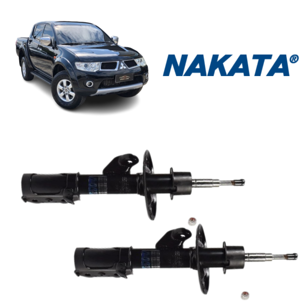 JOGO AMORTECEDOR TRASEIRO - L200 TRITON 2013/... (COM SUSPENSAO SDS)/ TRITON 2.4 DIESEL 2017 A 2019 - NAKATA
