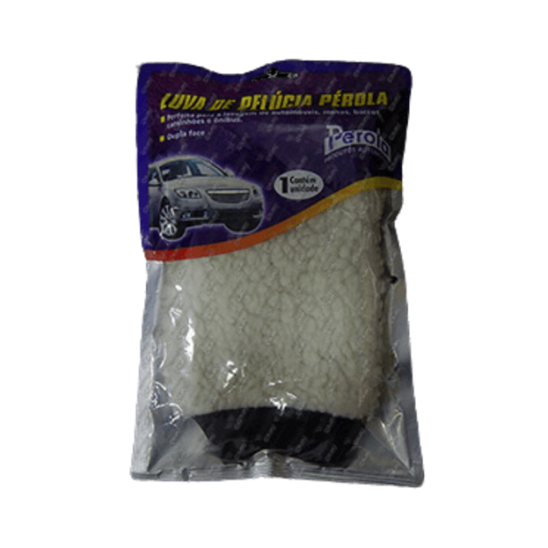 LUVA DE PELÚCIA PARA LAVAR AUTOS - TODOS OS VEÍCULOS 