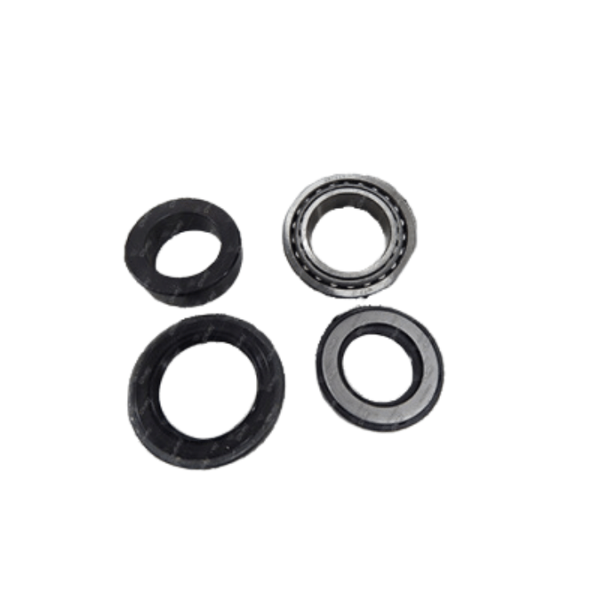KIT ROLAMENTO RODA TRASEIRA (ROLAMENTO + ANEL TRAVA + RETENTORES) - L200 2.5 DIESEL GL/ GLS 1996 ATÉ 2006 (QUADRADA)