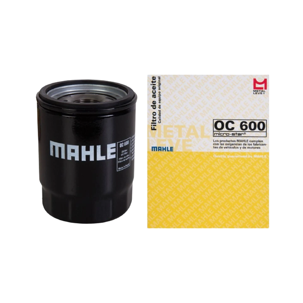 FILTRO OLEO MAHLE METAL LEVE - L200 TRITON 2.4 DIESEL TDS/ PAJERO 3.0/3.5/3.8/L200 TRITON 2.4 FLEX/3.5/3.8 TR4/ ASX / SPACE/ LANCER/ AIRTREK TDS / OUTLANDER TDS