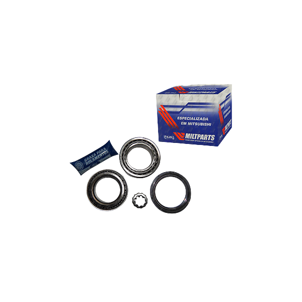 KIT ROLAMENTO RODA DIANTEIRA - L200 GL/ GLS/ SPORT/ HPE/ OUTDOOR/ PAJERO SPORT 4X4 TDS - ASH ROLAMENTOS