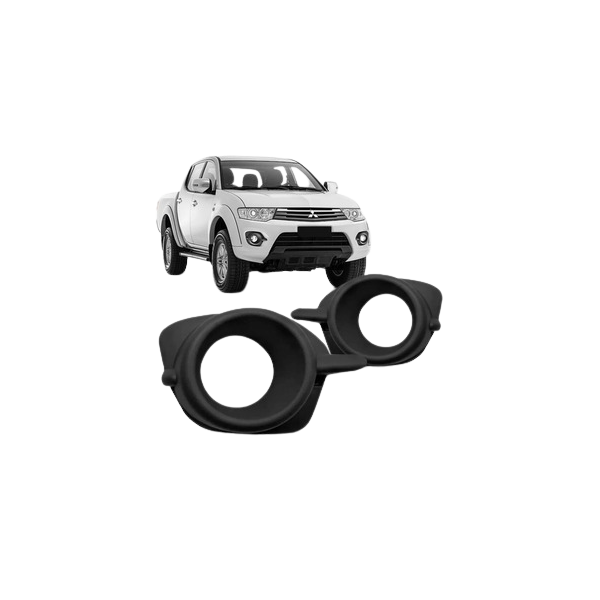 MOLDURA FAROL MILHA LE - TRITON 2014 A 2017 - DEPO