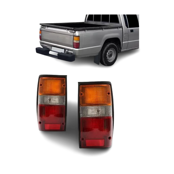 Lanterna Traseira Completa Ld - L200 2.5 Diesel Gl/ Gls 1996 Até 2006 (Quadrada)