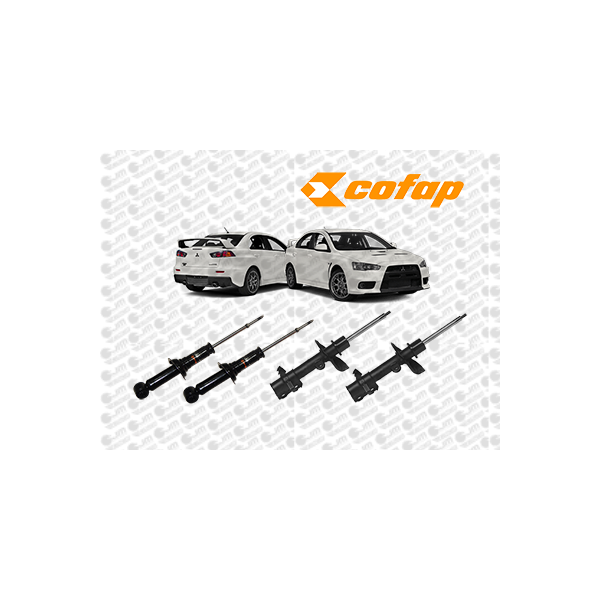 JOGO AMORTECEDOR DIANTEIRO + TRASEIRO - LANCER 2010/...TDS MODELOS  GT/ SPORTBACK  (EXCETO EVO) - COFAP