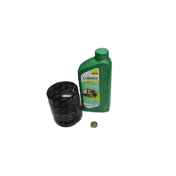 KIT TROCA DE ÓLEO - L200 SPORT/GL/GLS/OUTDOOR/SAVANA/PAJERO SPORT 2.5 (TODOS C/ MOTOR DIESEL) - LUBRAX MINERAL 15W40  (DIESEL)