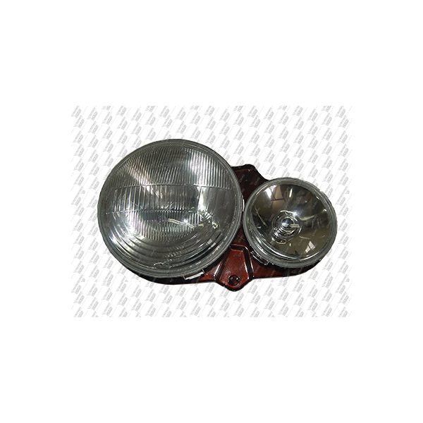 FAROL COMPLETO LD - L200 2.5 DIESEL GL/GLS 1996 ATÉ 2006 (QUADRADA) - FORTLUZ