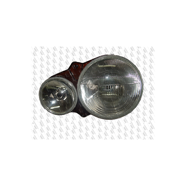 FAROL COMPLETO LE - L200 2.5 DIESEL GL/GLS 1996 ATÉ 2006 (QUADRADA) - FORTLUZ