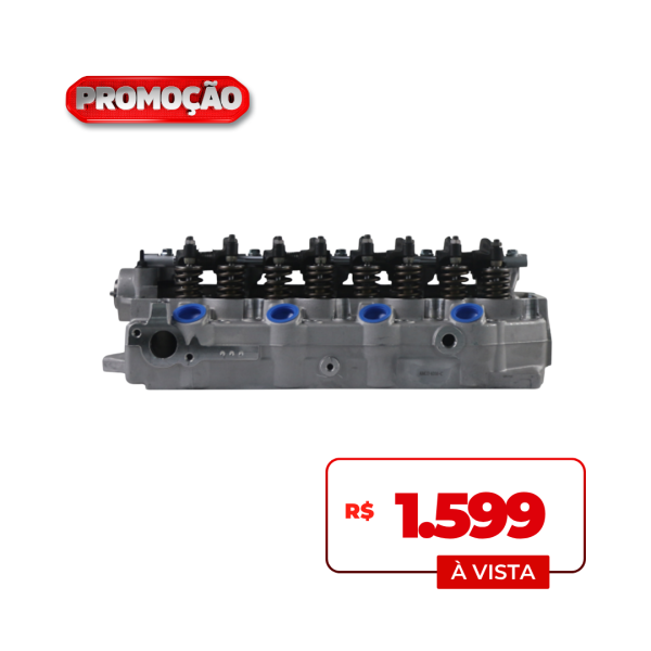 CABE&Ccedil;OTE COMPLETO - L200 2.5 DIESEL GL/ GLS/ SPORT/ HPE/ OUTDOOR/ SAVANA/ PAJERO SPORT 2.5 HPE/ BONGO/ K2500/ HR 2.5 8 V&Aacute;LVULAS TODOS OS MODELOS - MTCB455C 