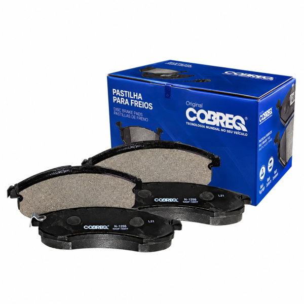 JOGO PASTILHA DE FREIO DIANTEIRA - L200 SPORT/HPE 2003 A 2006/ L200 OUTDOOR 2007/... - COBREQ