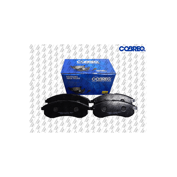 JOGO PASTILHA DE FREIO DIANTEIRA - L200 SPORT/HPE 2003 A 2006/ L200 OUTDOOR 2007/... - COBREQ