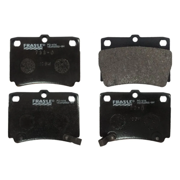 PASTILHA FREIO TRASEIRA - PAJERO SPORT TDS 98/ .../ NEW PAJERO SPORT/ DAKAR TDS - FRASLE - PD/616