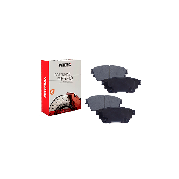JOGO PASTILHA DE FREIO TRASEIRA - OUTLANDER 3.0 V6 18/...  /ECLIPSE CROSS 2019/... - WILLTEC