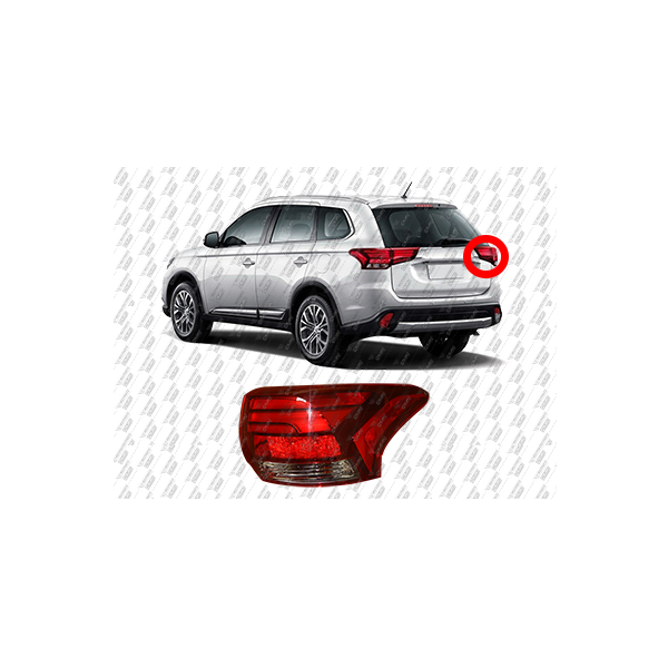 LANTERNA TRASEIRA EXTERNA LD - OUTLANDER 2016/...