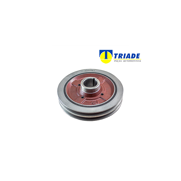 Polia Virabrequim Dupla - L200 Sport/ Hpe/ Outdoor/ Pajero Sport 2.5 Hpe - Triade