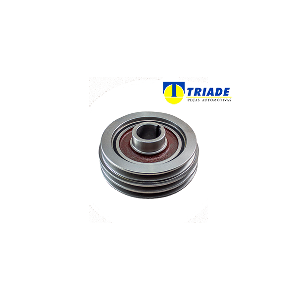 POLIA VIRABREQUIM - PAJERO SPORT 2.8 4M40 99/08 /  PAJERO FULL 2.8 00/02 - TRIADE