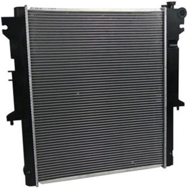 RADIADOR AGUA  AT (MANGUEIRA INFERIOR RETA) - TRITON 3.2 DIESEL/ 3.5 FLEX OU GAS 07/.. / DAKAR 3.2/ 3.5 FLEX OU GAS (AT/MA)./ TRITON 2.4 FLEX TDS (AT) - TECNOPART - 1350A351TP