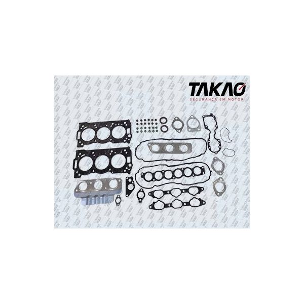 JOGO JUNTA MOTOR COMPLETO COM RETENTORES - PAJERO 3.0 V6 12V (TODOS OS MODELOS) - TAKAO